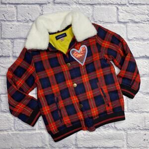Andy & Evan Toddler Plaid Bomber Jacket